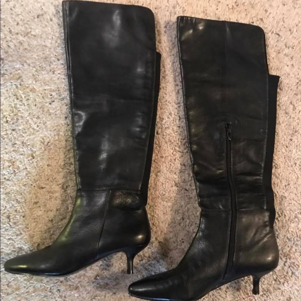 Brand Nine West over the knee boots new never worn
